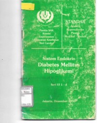 Sistem Endokrin Diabetes Melitus Hipoglikemi